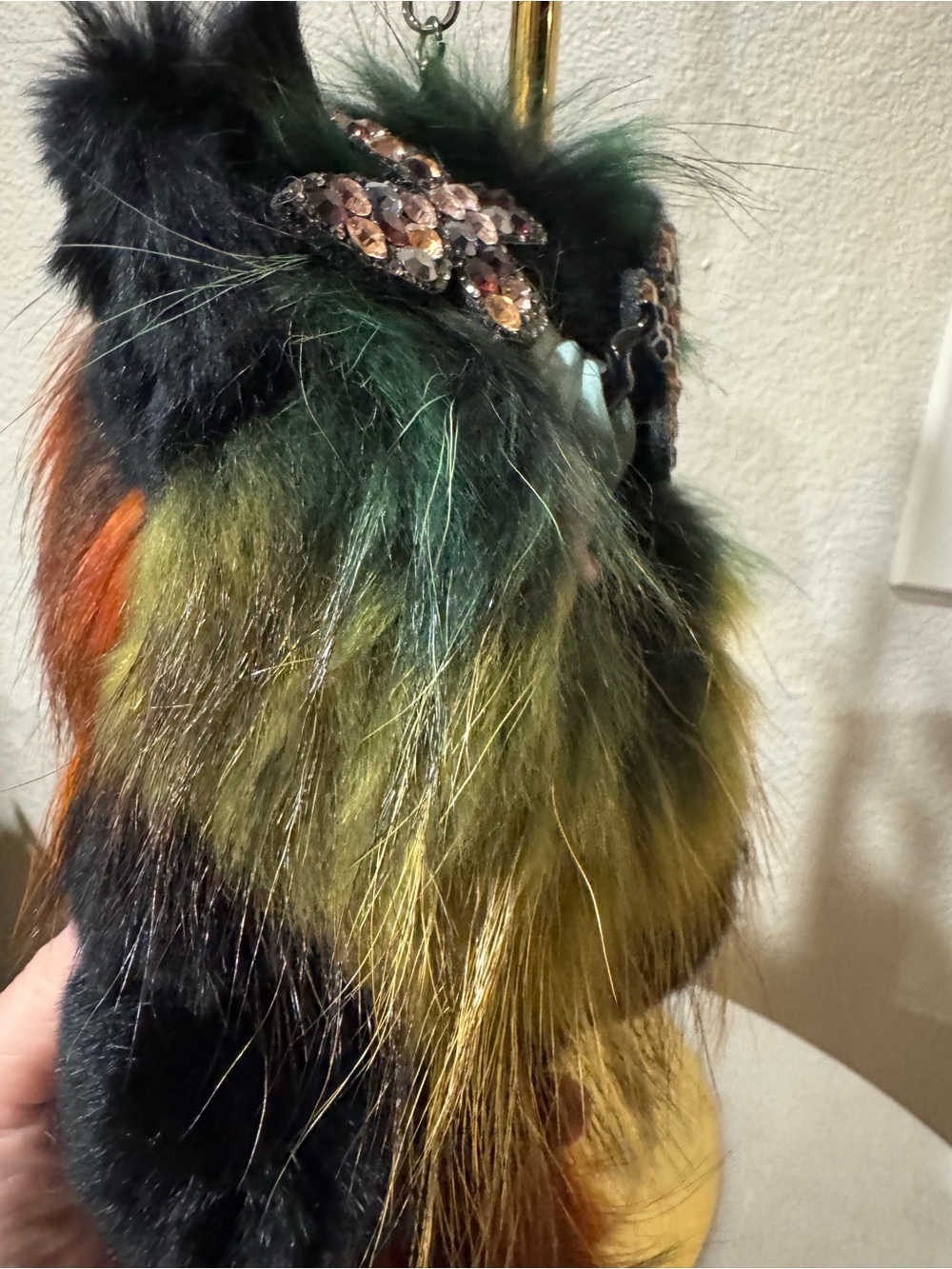 Whimsical Multi Skullpanda Bag Accessory - Picture 4 of 7